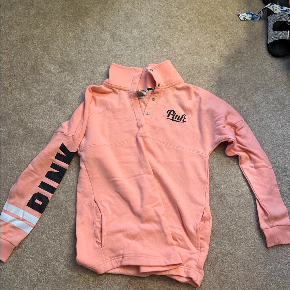 PINK Victoria's Secret Peach Sweatshirt